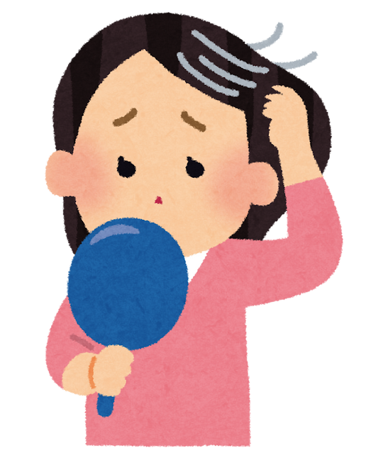 40代で白髪が増えたと感じるのは何故!?