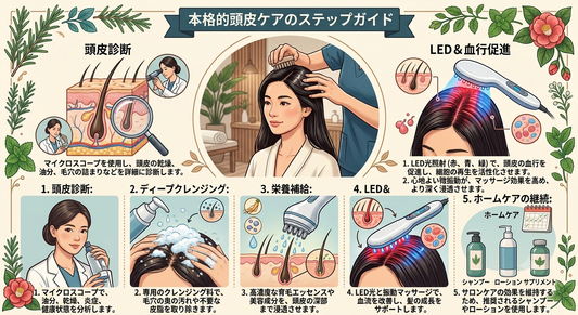 本格的な頭皮ケア〜サロン級のケアを自宅で実現する方法