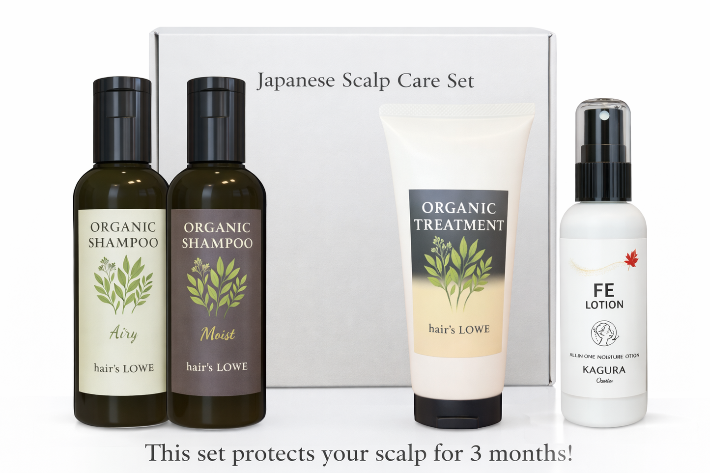 Scalp Care Starter Set｜2-Month Essentials |
